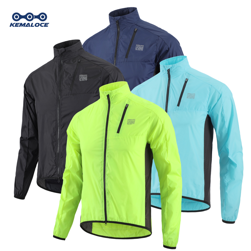 Cycling Commuter Jacket - KEMALOCE Fietsjack Winddicht Heren 2026 Ultralight
