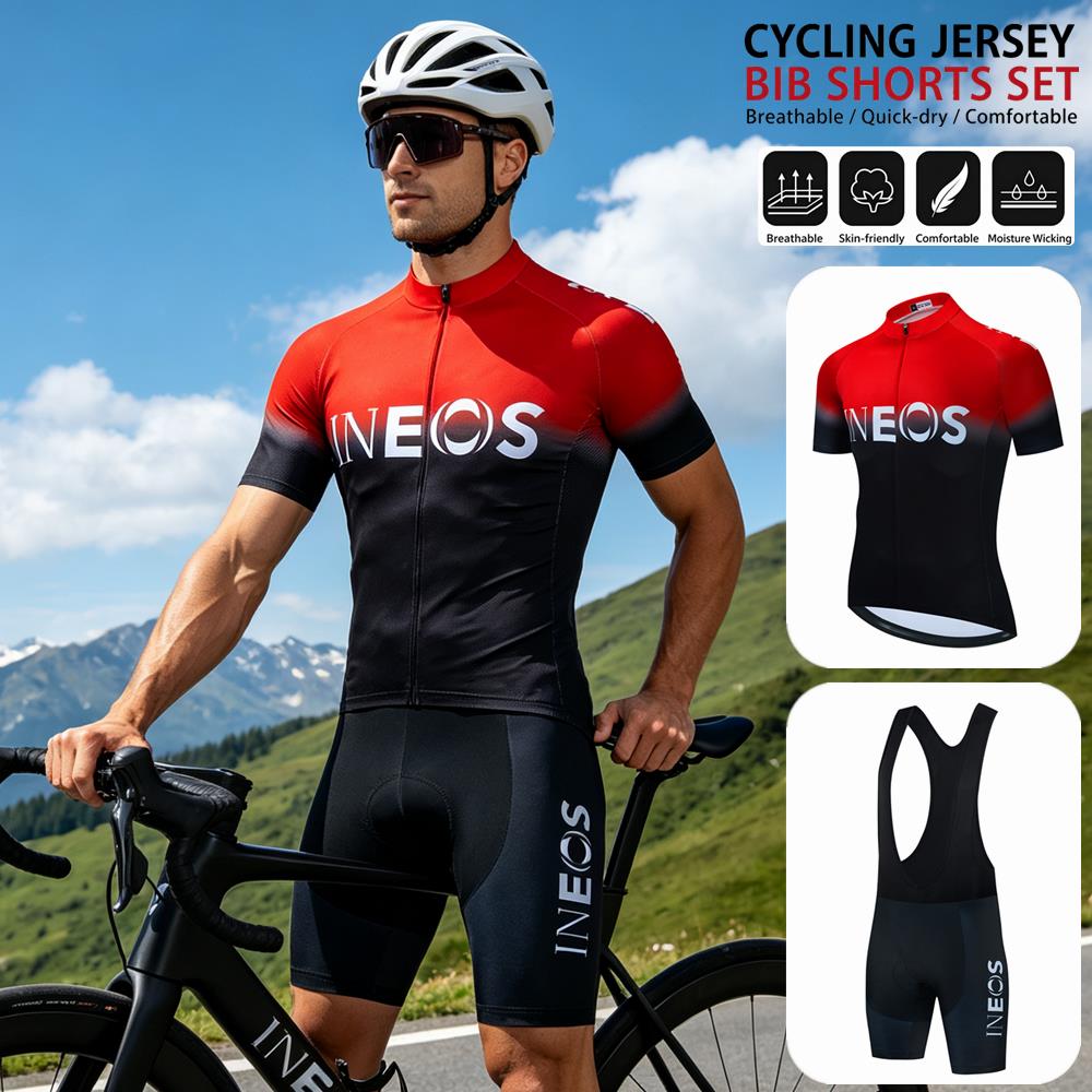 Cycling Commuter Trousers - 2026 INEOS Fietskleding met korte mouwen,