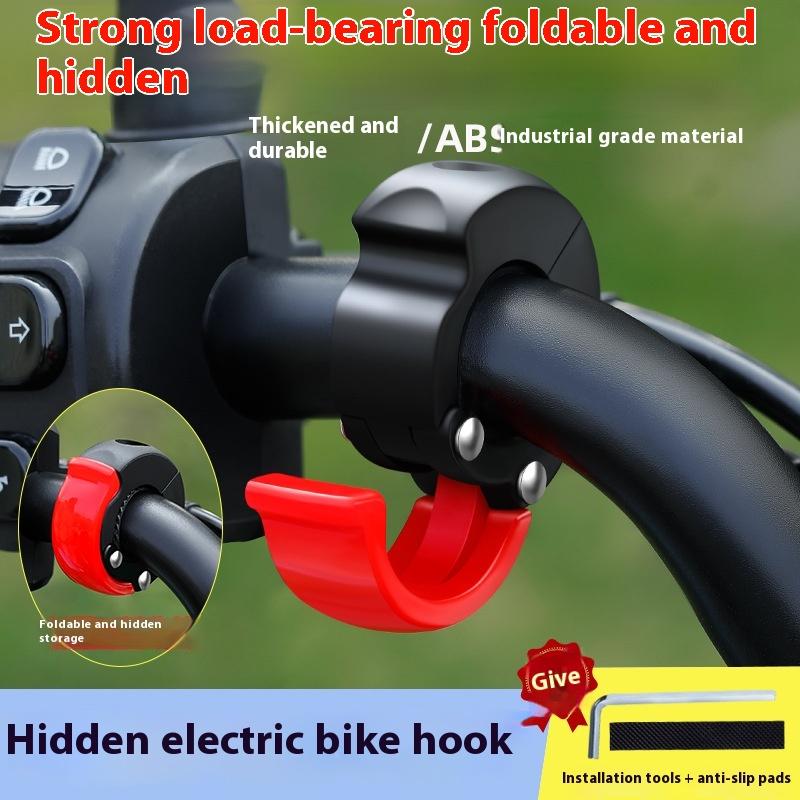 Cycling Commuter Bag - (BF06)1 Set Fiets Scooter Motorhelm Haak