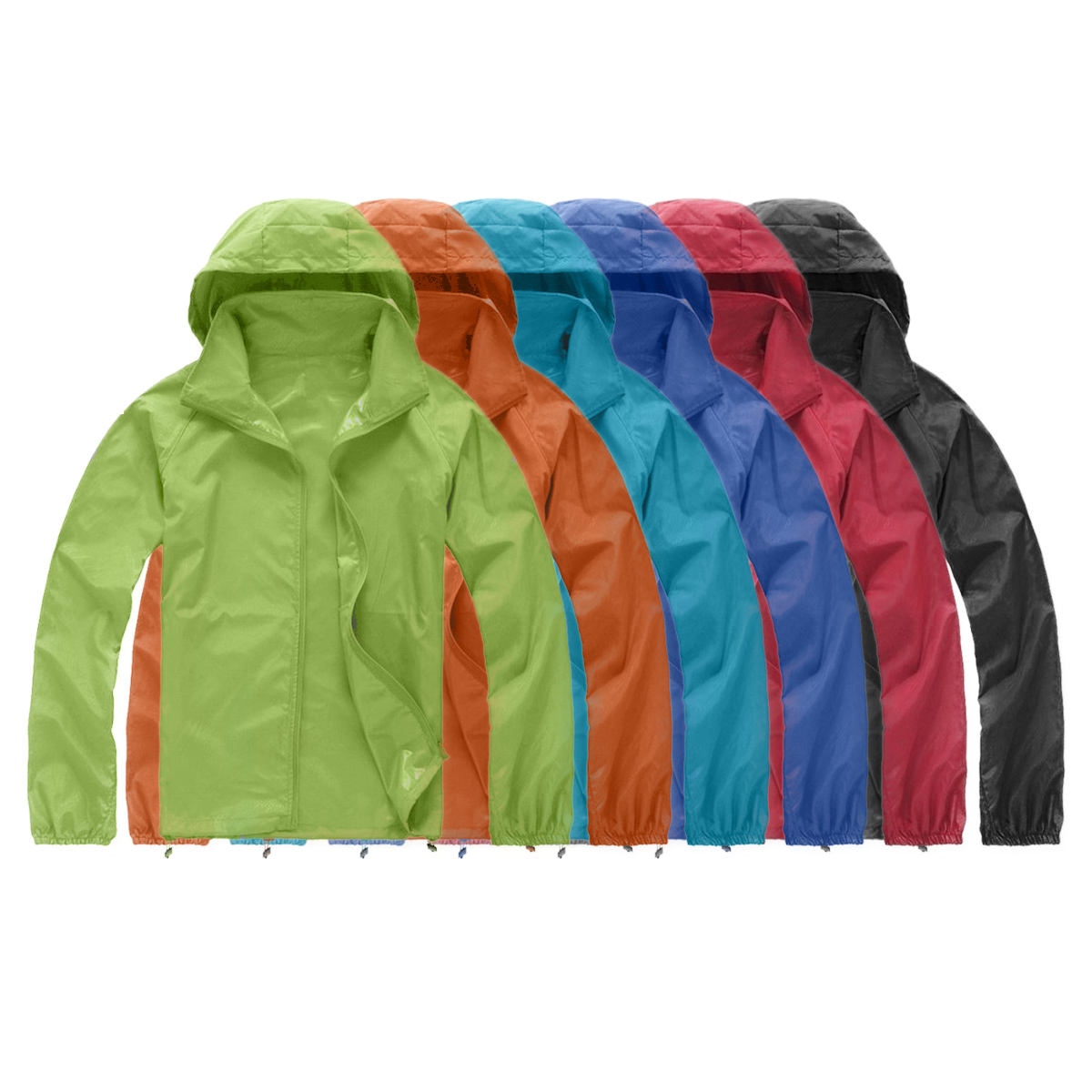 Cycling Commuter Jacket - Unisex waterdichte stof Winddicht Ultralicht sneldrogend