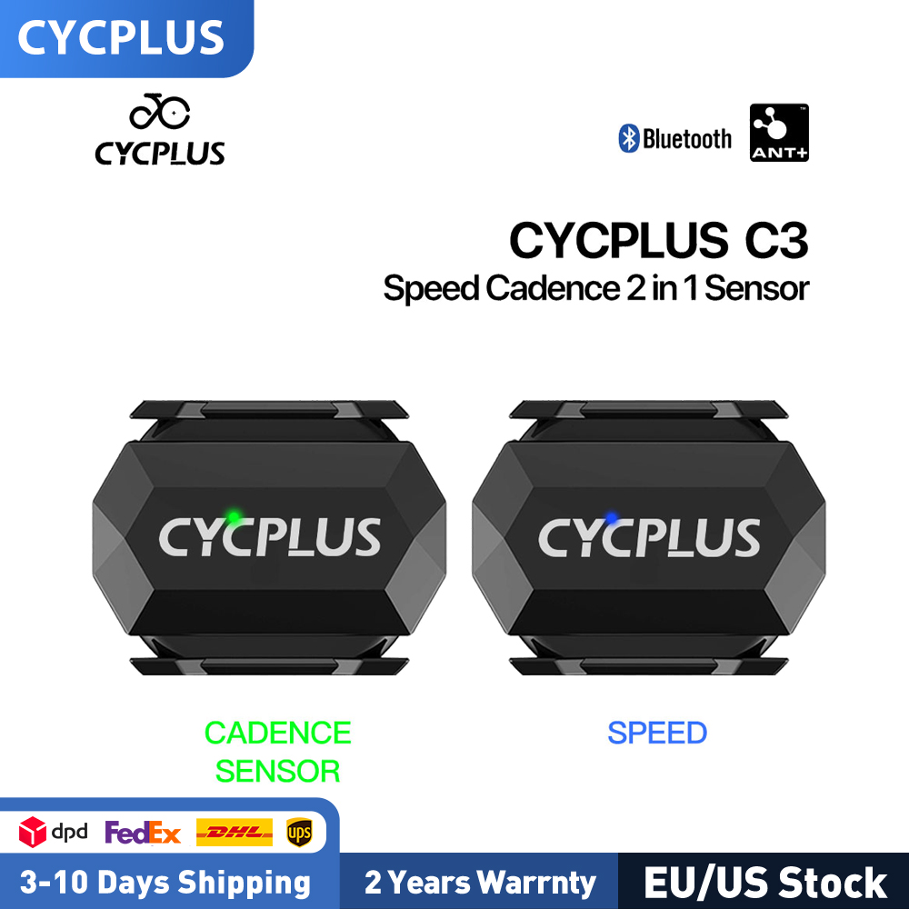 Cycling Commute - CYCPLUS C3x2 Fietscomputer Snelheidsmeter Cadans Snelheid