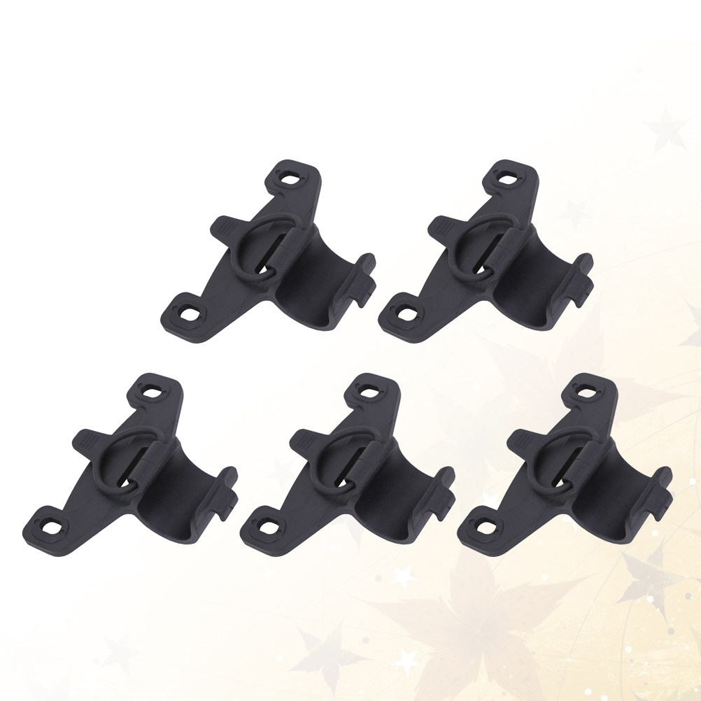 Bike Pump Frame Mount - 5 stuks stevige nylon siliconen banden