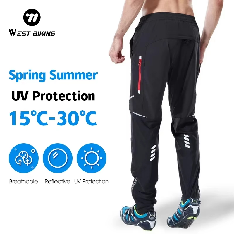 Cycling Commuter Trousers - WEST BIKING Fietsbroek Heren Dames Ademend