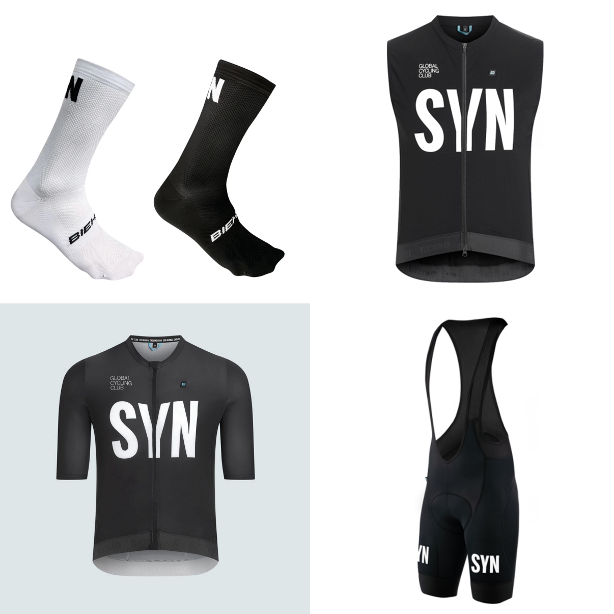 Cycling Commuter Shorts - Zomerfietspak met korte mouwen 2026 Zwart