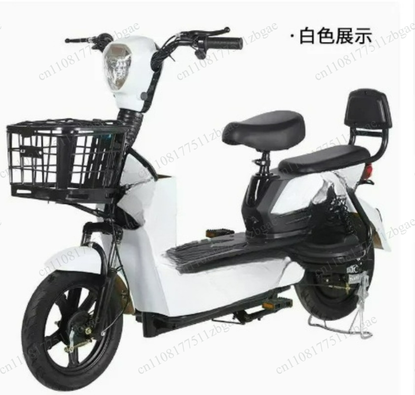 Commuting With Bike - 48V Elektrische Tweewielige Fiets voor Volwassenen,