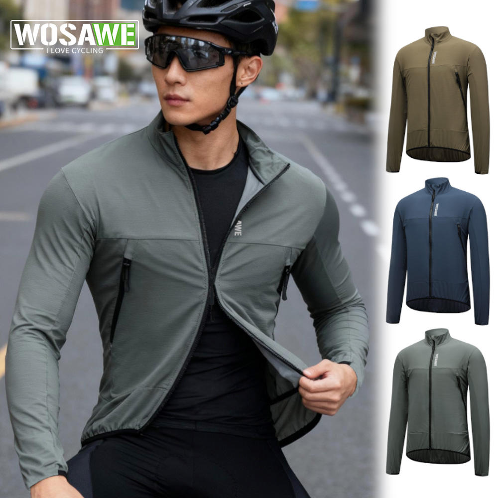 WOSAWE Winddichte Fietsjacks M - Cycling Commuter Jacket recensie en prijs