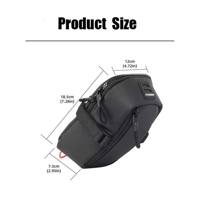 Fietszadeltas Waterdicht 900D  - Saddle Bag Under Seat recensie en prijs