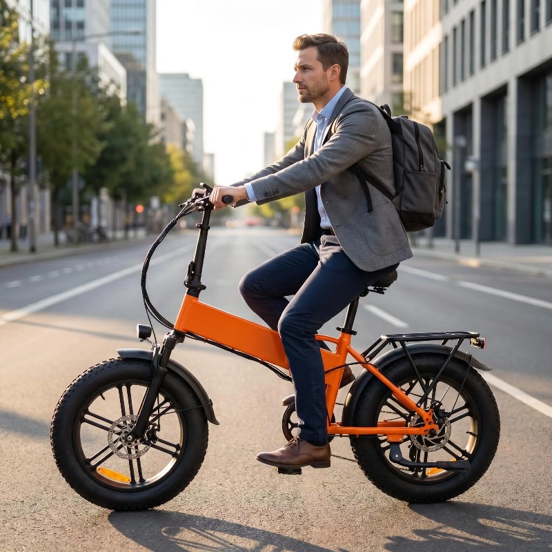 Draagbare opvouwbare 20 inch e - Commuting With Bike recensie en prijs