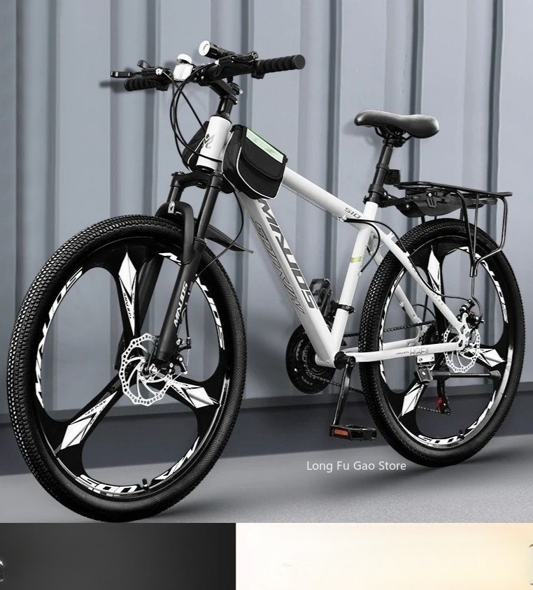 Man vrouw dubbele schijfrem va - Cycling Commute Speed recensie en prijs