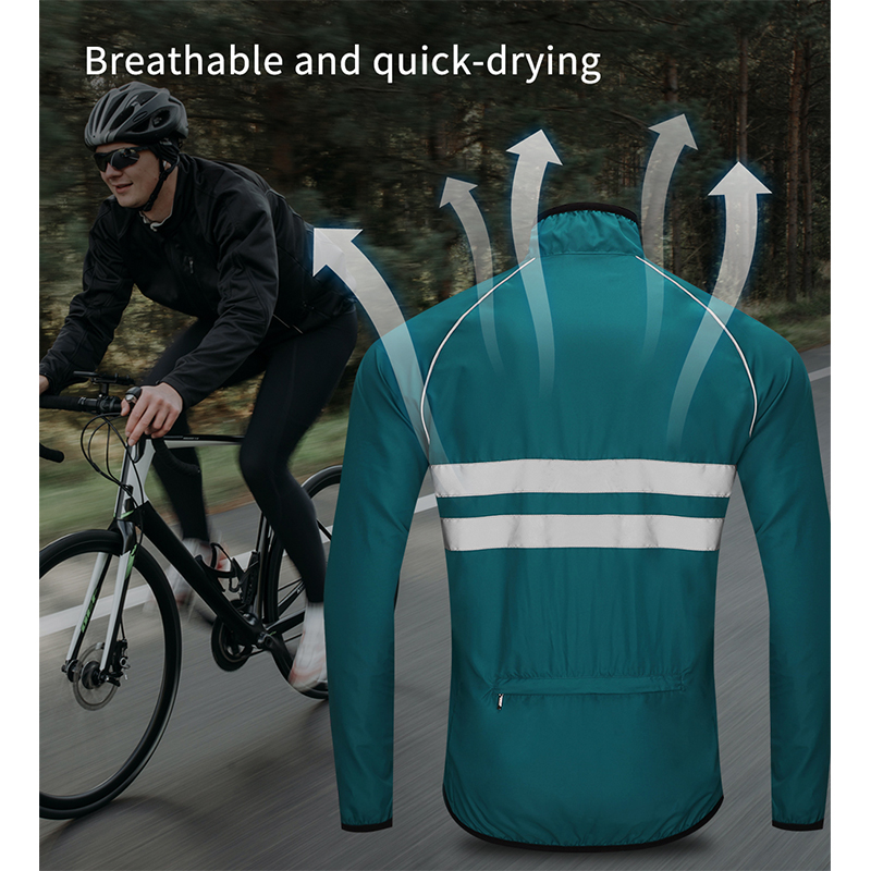 WOSAWE Heren Fietsen Windjack  - Cycling Commuter Jacket recensie en prijs
