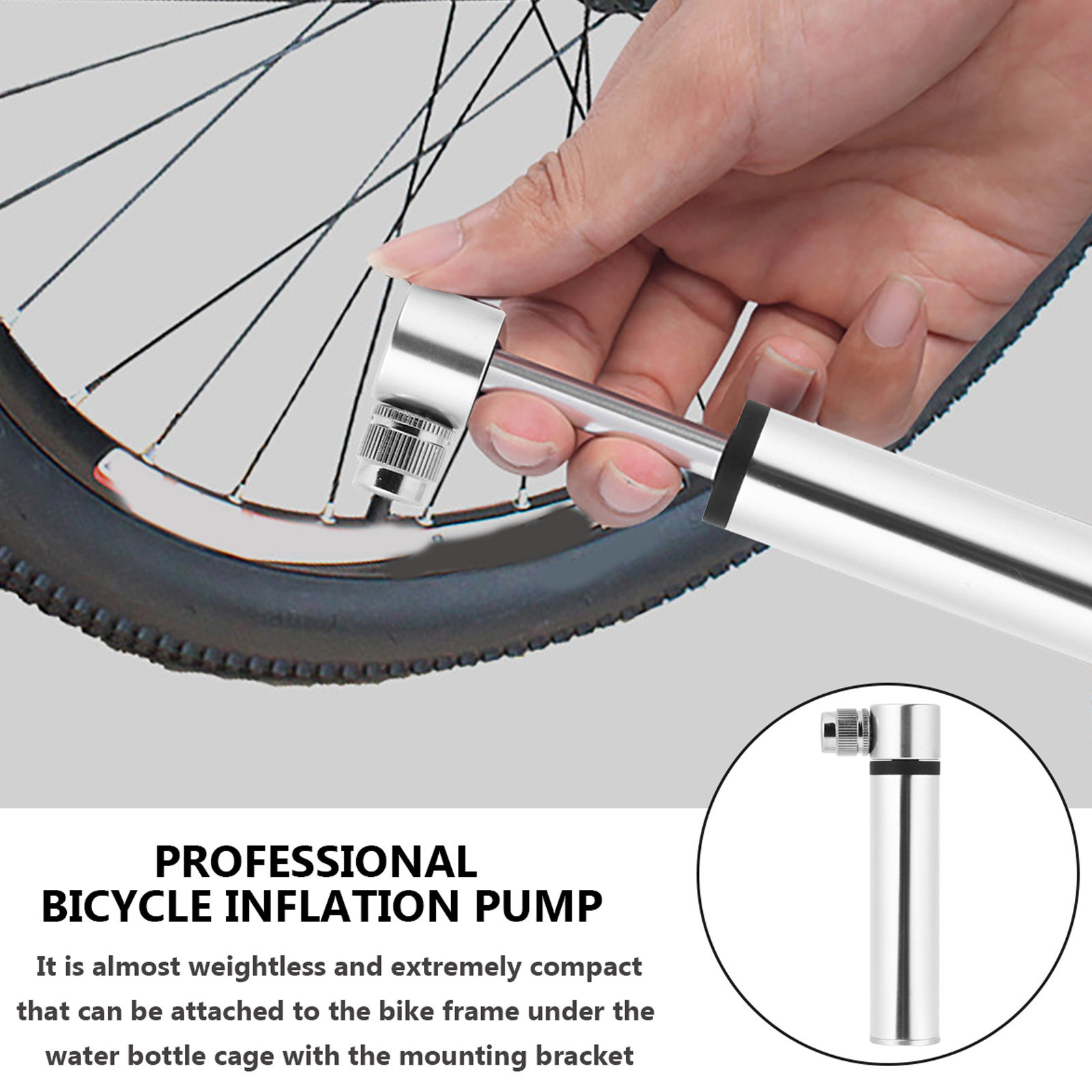 Fietspomp, reparatieset voor l - Bike Pump Frame Mount recensie en prijs