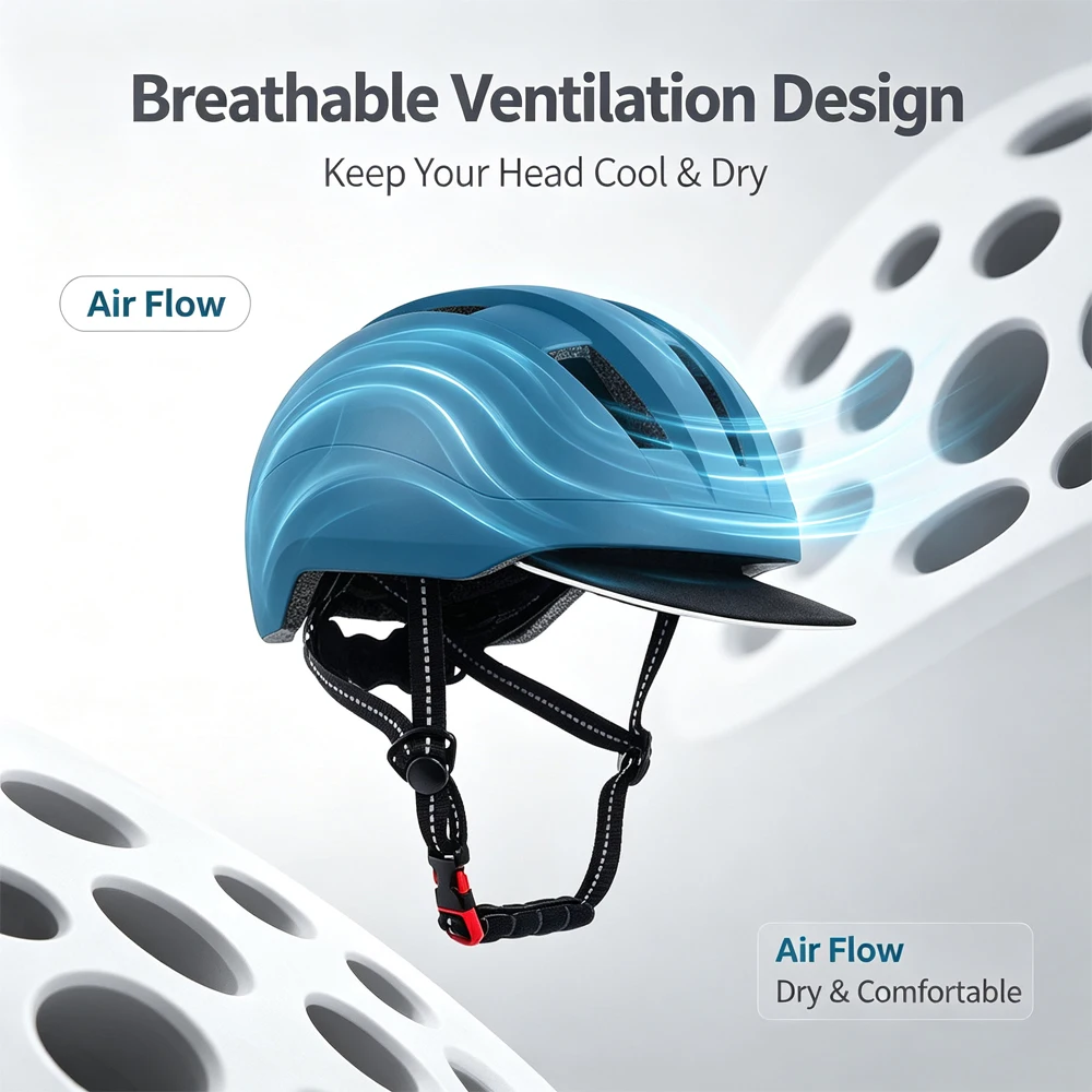 Verstelbare fietshelm voor vol - Commute Cycling Helmet recensie en prijs